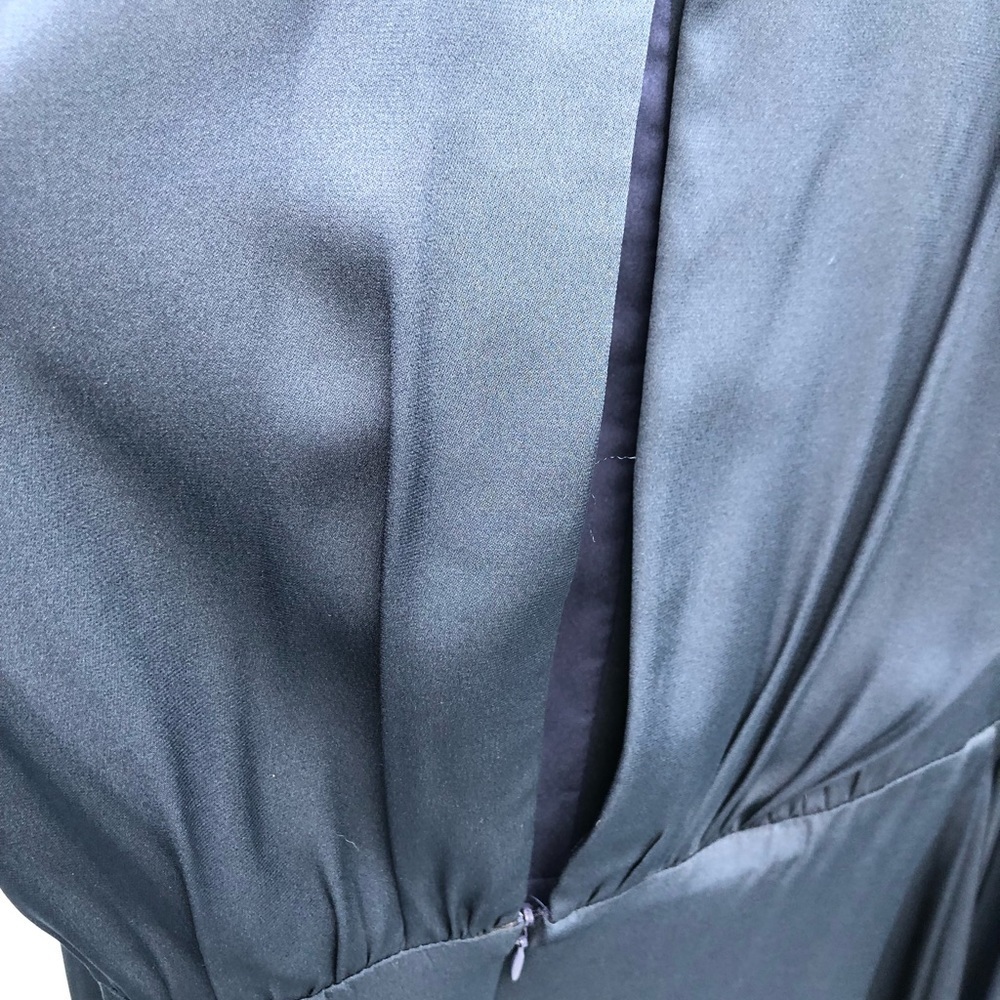 Milly  size 10 Navy “The Selina” Silk dress perfect for wedding ,special event - Picture 10 of 14